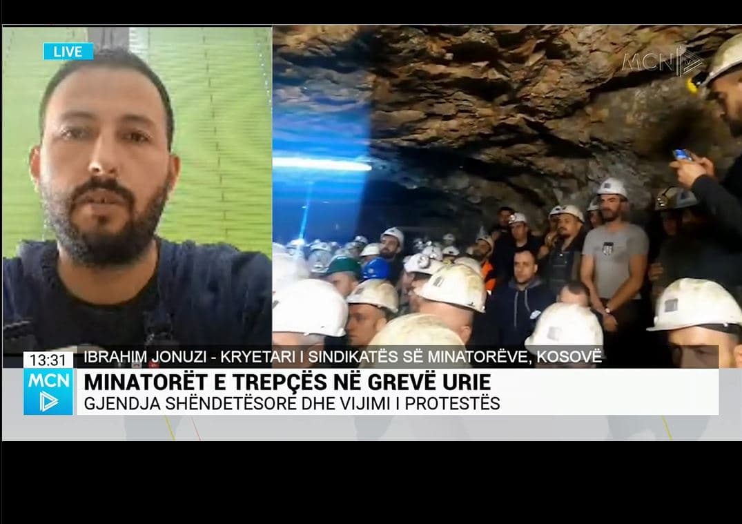  710 minatorët e Trepçës në grevë urie/ Jonuzi: 50 minatorë kanë kërkuar ndihmë mjekësore. Qeveria të reflektojë për kërkesat tona