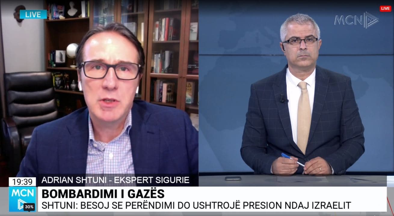 Shtuni: Izraeli duhet të gjejë një formulë për t’i bërë ballë radikalizimit