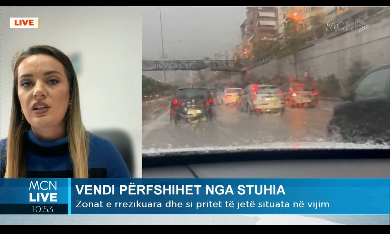 Gjoni: Reshjet do të vazhdojnë sot me të njëjtin intensitet, Shkodra e rrezikuar nga përmbytjet (VIDEO)