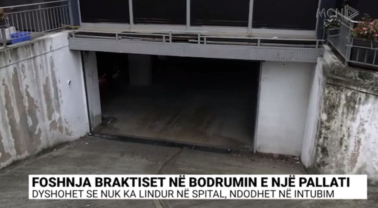 Foshnja braktiset në bodrumin e një pallati/ Dyshohet se nuk ka lindur në spital, ndodhet në intubim (VIDEO)
