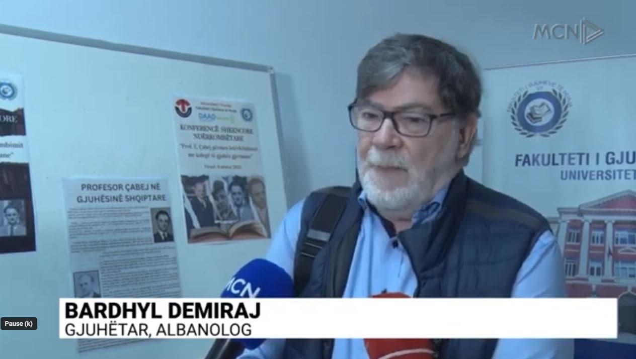 Konferencë shkencore ndërkombëtare në 115-vjetorin e lindjes së Eqrem Çabej (VIDEO)