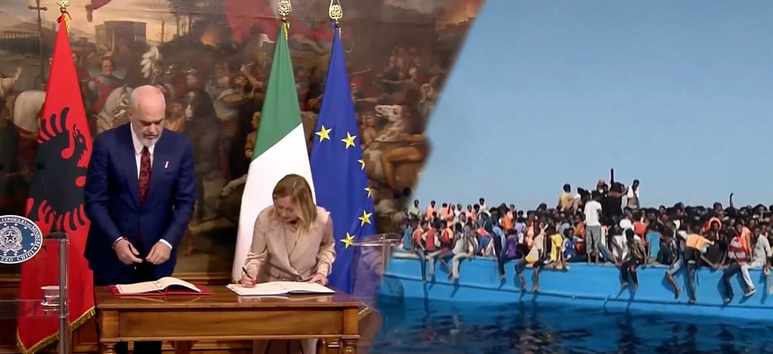 Kampet e emigrantëve/ “FactCheck” zbardh protokollin mes Italisë e Shqipërisë, kosto 16.5 milionë euro (VIDEO)