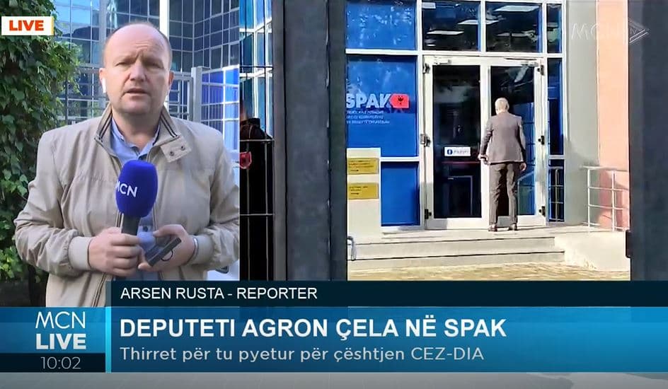 Deputeti Agron Çela në SPAK/ Rusta: U përmend nga Meta, dha shpjegime për aferën e CEZ-DIA (VIDEO)