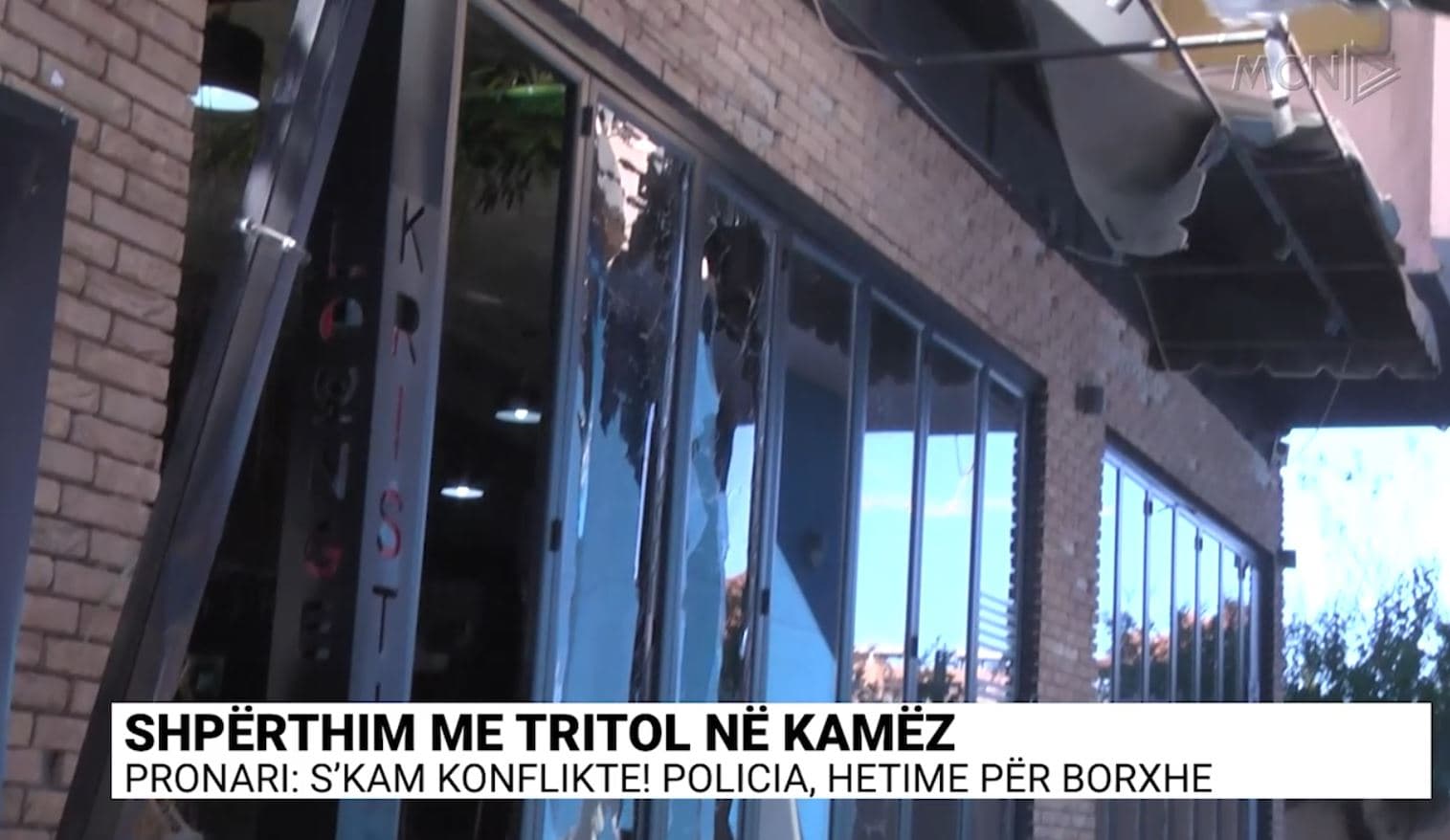 Shpërthim me tritol në Kamëz/ Pronari: S’kam konflikte! Policia, hetime për borxhe (VIDEO)