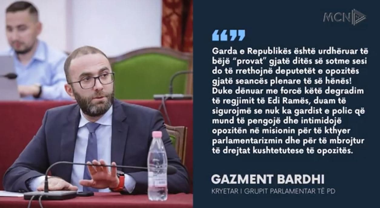 Kalimi i buxhetit mes kaosit të opozitës, Bardhi akuza Nikollës: Urdhër gardës të rrethojë Kuvendin (VIDEO)