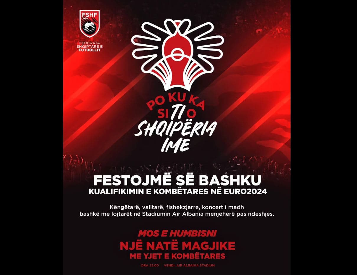  Ndeshja me Ishujt Faroe/ FSHF: Jo vetëm futboll, në "Air Albania" ka edhe festë 