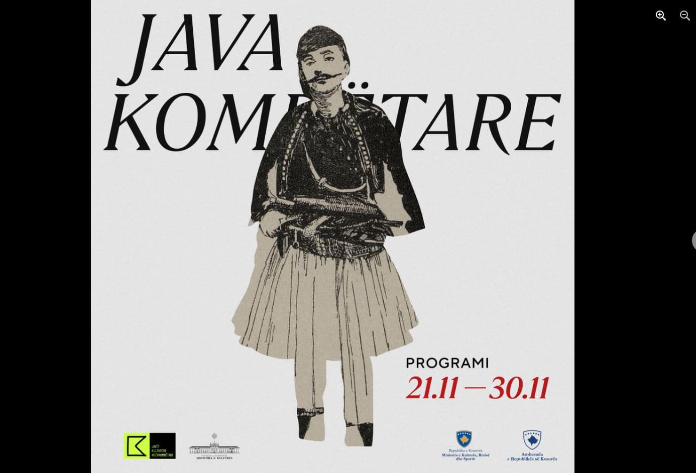  21-30 nëntor/ Nisin ditët e Javës Kulturore Kombëtare për nder të Festës së Flamurit