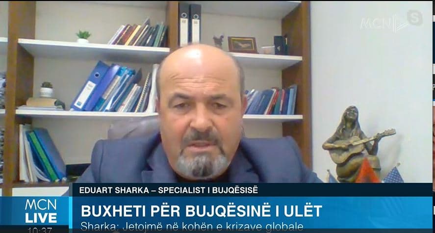 Buxheti për bujqësinë, Sharka: Jetojmë në kohën e krizave globale. Fryrja e administratës publike, kanceri ekonomisë (VIDEO)