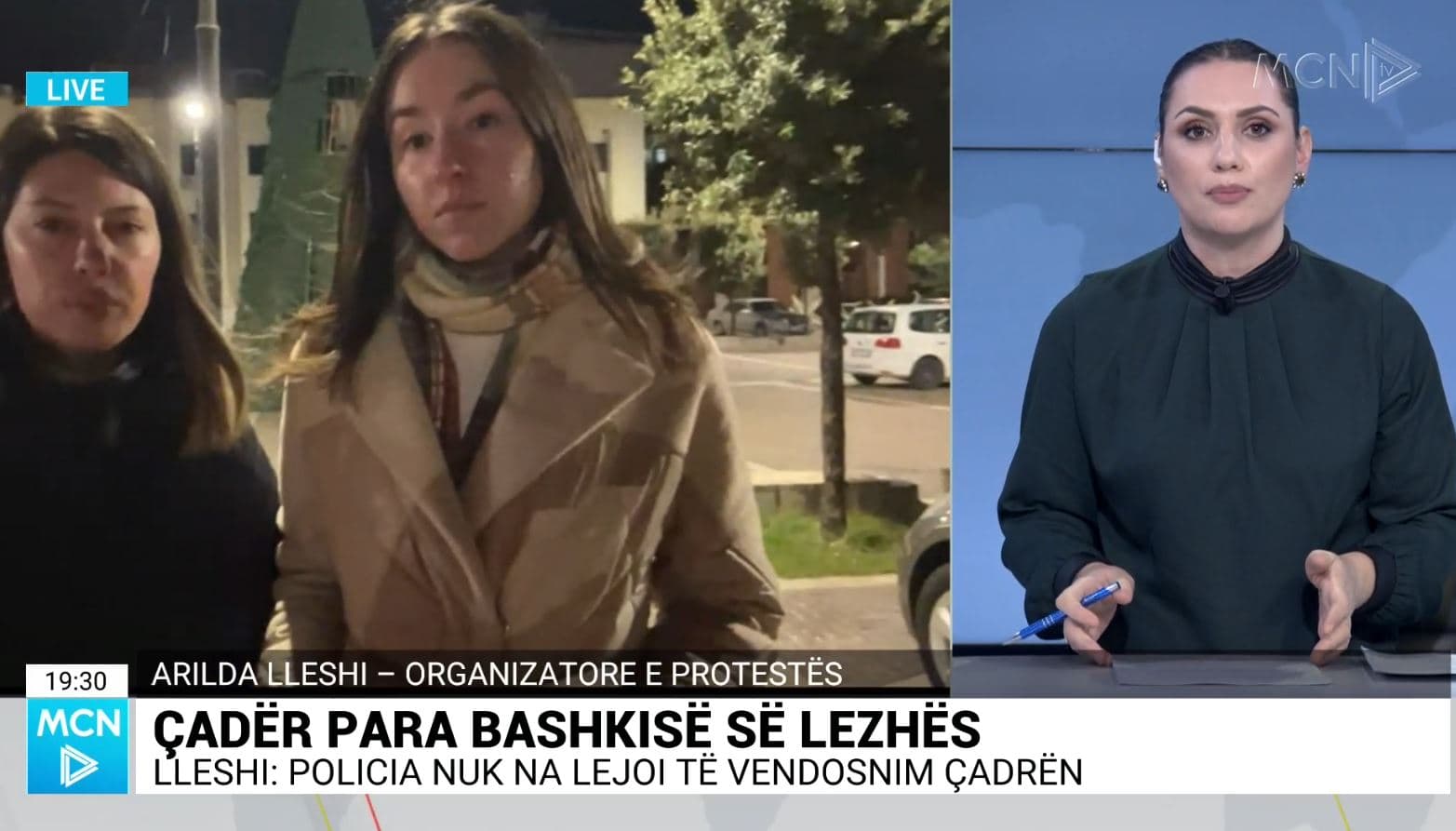 Çadër para bashkisë, Lleshi: Policia nuk na lejoi, marrëveshja për emigrantët antikushtetuese