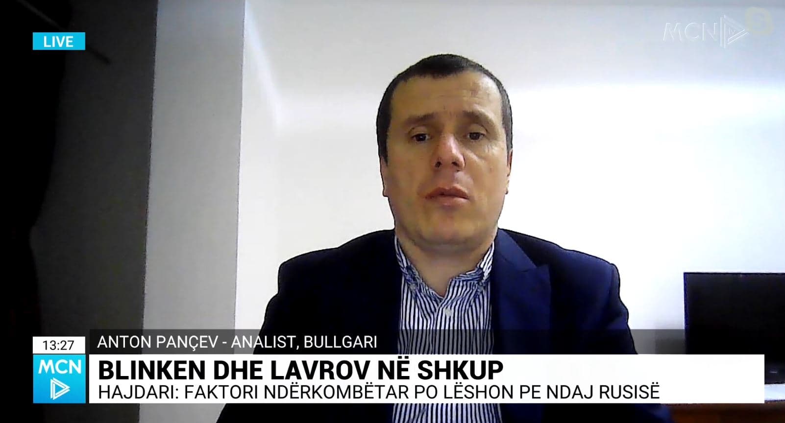Këshilli i OSBE në Shkup, Pançev: Lejimi i Lavrov në hapësirën bullgare, hap teknik 