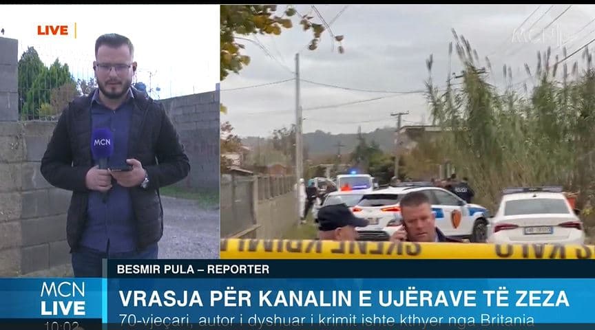 Vrasja për kanalin e ujërave të zeza/ Pula: Konflikti prej vitesh, autori njihesh si person problematik (VIDEO)
