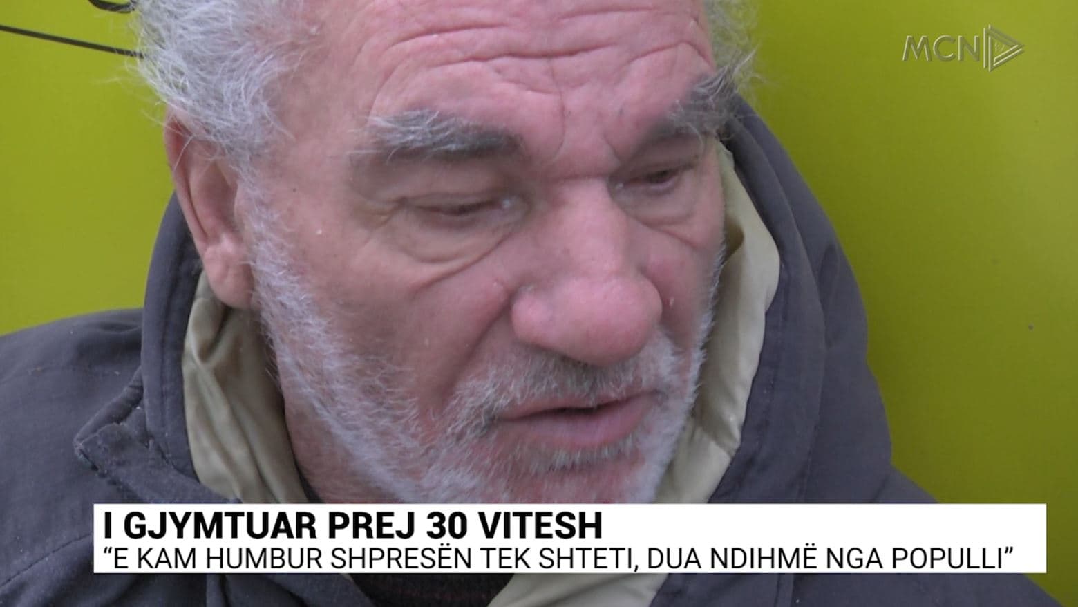 I gjymtuar prej 30 vitesh/ “E kam humbur shpresën tek shteti, kërkoj ndihmë nga populli” (VIDEO)