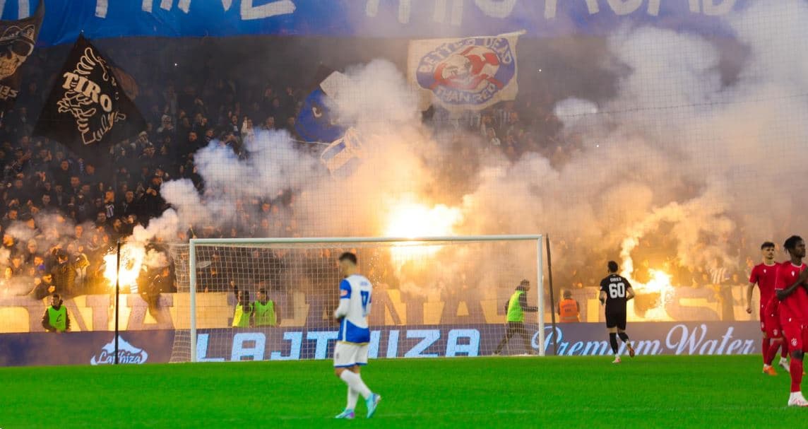 Flakadanë në fushë dhe veprime të dhunshme në derbi, nisin hetimet për tetë tifozë
