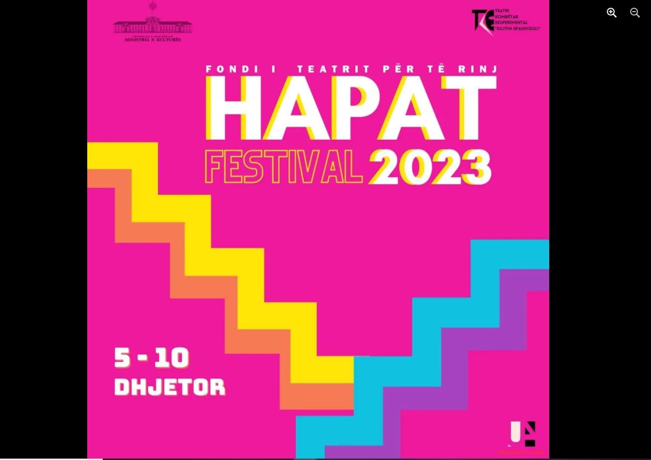 5-19 dhjetor/ Në Teatrin Eksperimental nis Festivali Teatror i të rinjve “Hapat”