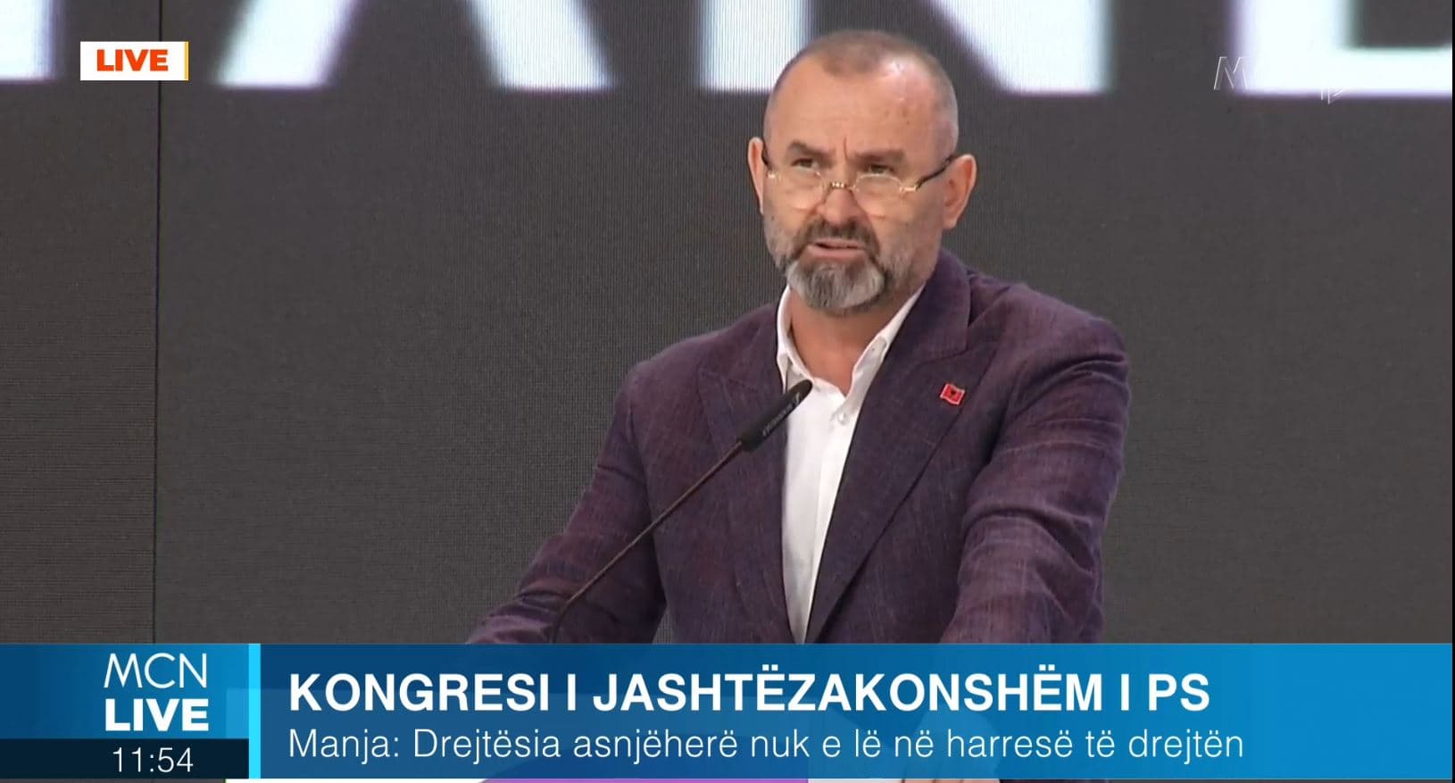Kongresi i PS-së/ Manja: Sistemi i drejtësisë është konsoliduar, do ta mbështesim reformën pavarësisht çmimit (VIDEO)