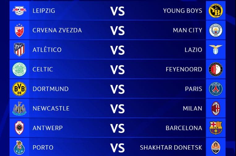 Champions League luan ndeshjet e fundit/ Milan, PSG dhe Newcastle luajnë kualifikimin