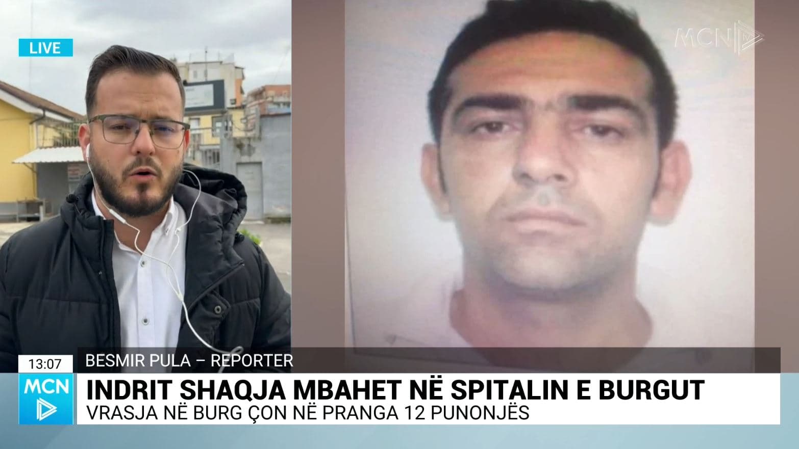 I plagosuri në Peqin në gjendje më të mirë shëndetësore, në monitorim në Spitalin e Burgut 