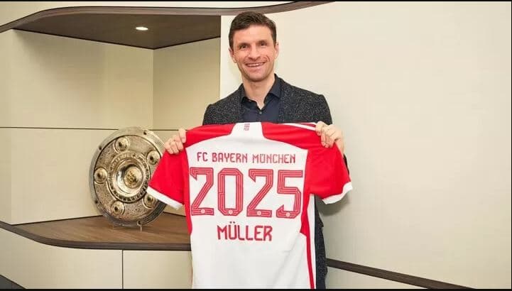 Thomas Muller rinovon kontratën me Bayern Munich