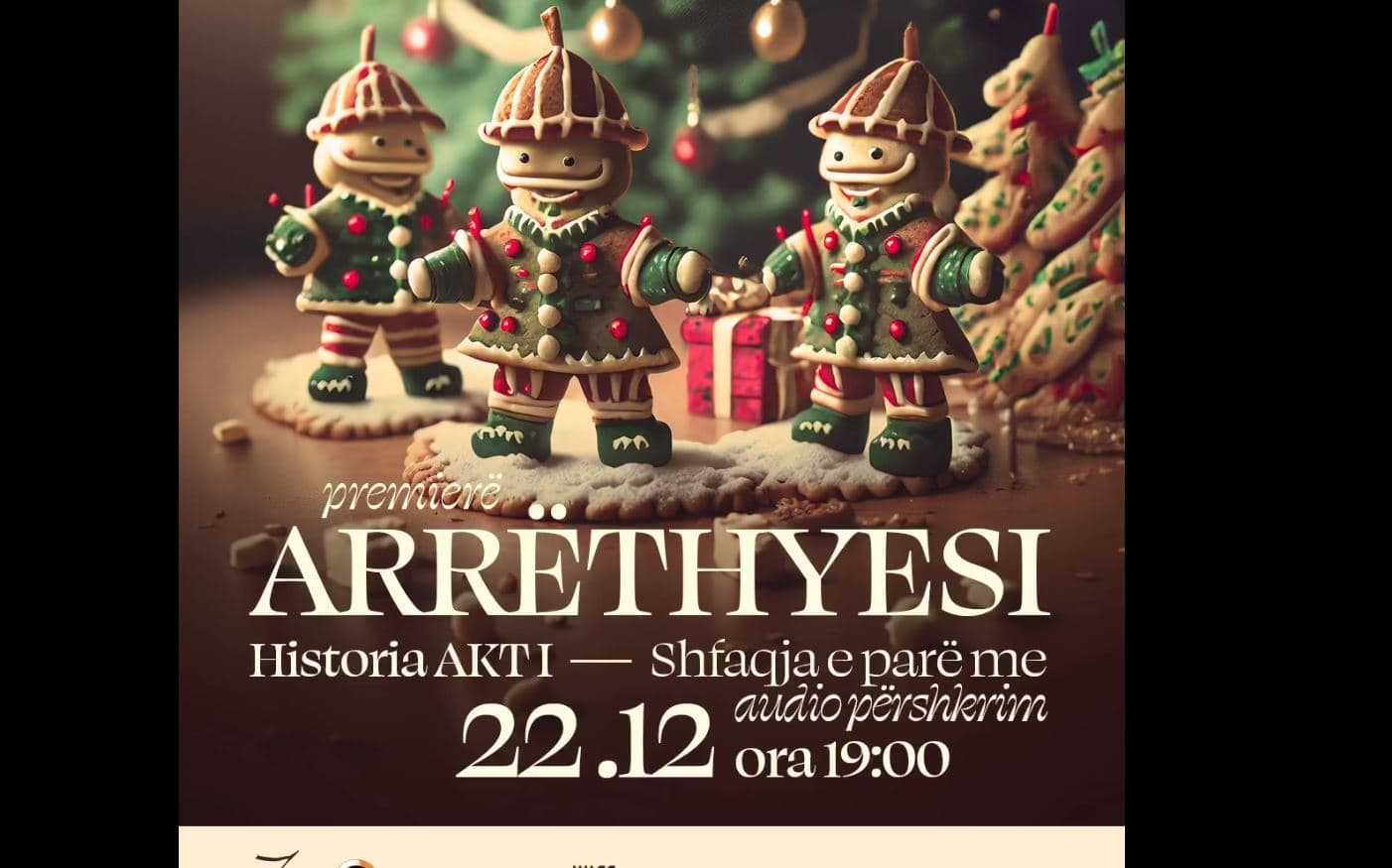 22, 23, 24 dhjetor/ “Arrëthyesi” premierë në TKOB. Për herë të parë audiopërshkrim për njerëzit me shikim të kufizuar