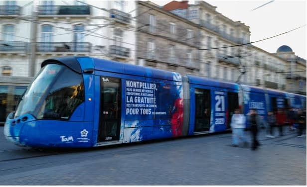 Qyteti francez i Montpellier e bën transportin publik falas për të gjithë banorët