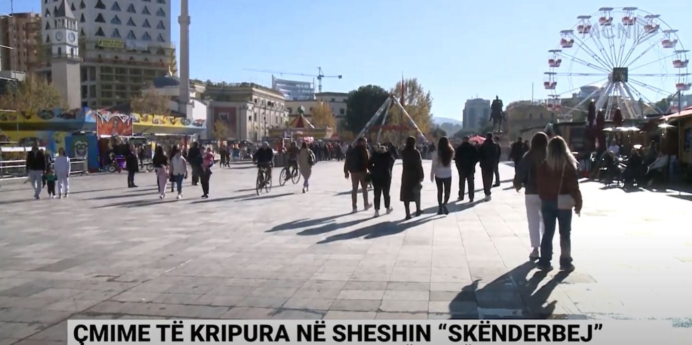 Çmime të kripura në sheshin “Skënderbej”/ Blushi: Veliaj, abuzim me vullnet të plotë (VIDEO)