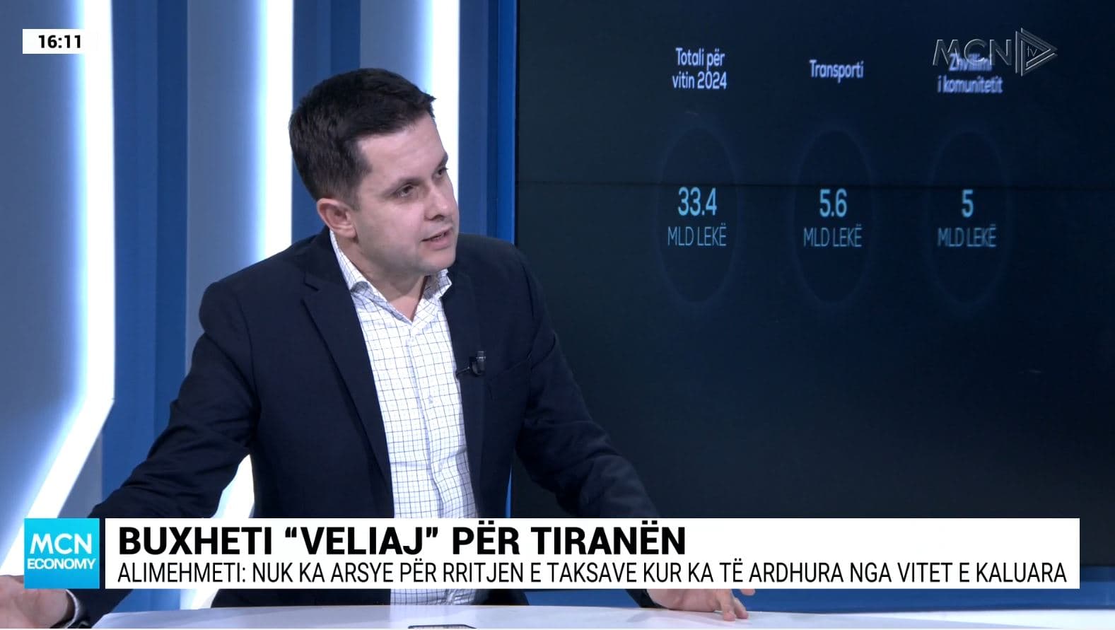 Buxheti për Tiranën, Alimehmeti: Shtohen shpenzimet për administratën e tejfryrë të bashkisë, janë mbi 8800 punonjës 