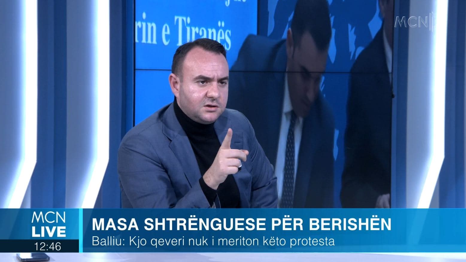 Balliu: Do ta takojmë Berishën edhe me polic te dera. Mbetet kreu i PD edhe sikur ta çojnë në Hënë! (VIDEO)