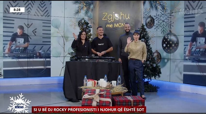 Dj Rocky në ‘Zgjohu me MCN’: Kam nisur të punoj që 15 vjeç, në verë zgjedh jugun
