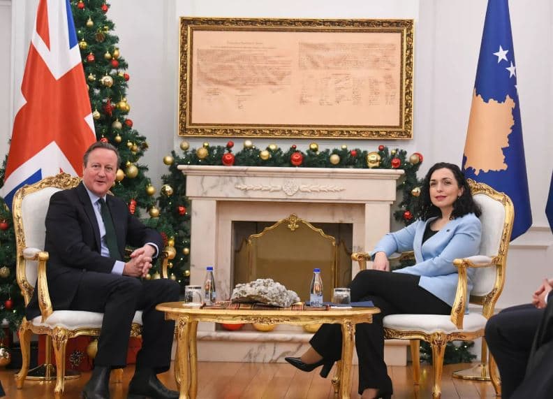 Takimi me Cameron-in/ Osmani: E informova për përpjekjet destabilizuese të Serbisë 