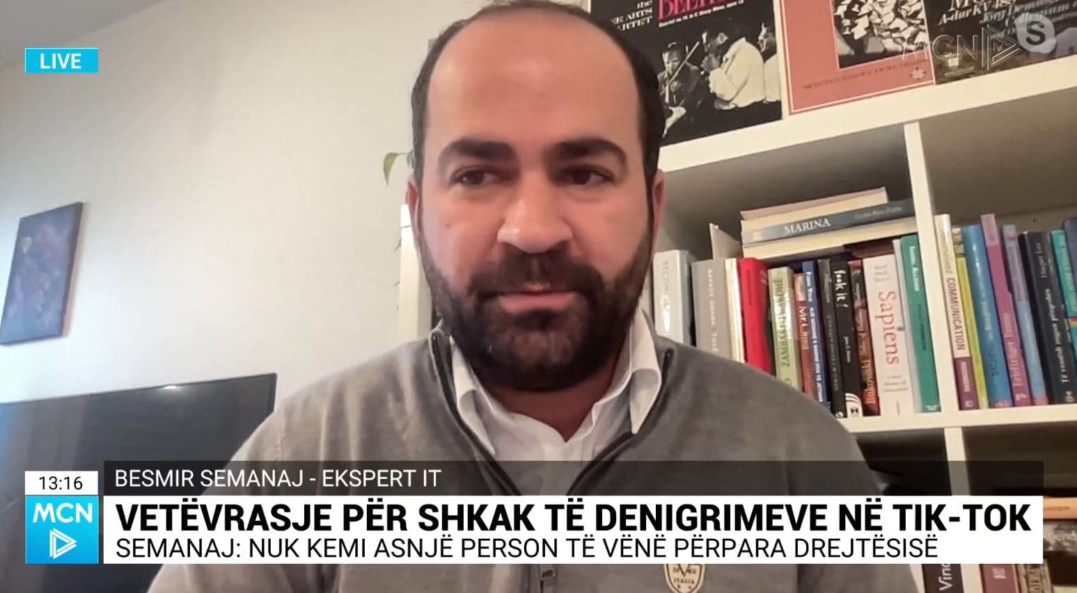 Vetëvrasja nga denigrimi në rrjetet sociale/ Semanaj: Shteti i ka mundësitë për marrëveshje me “Mete” e “TikTok” (VIDEO)
