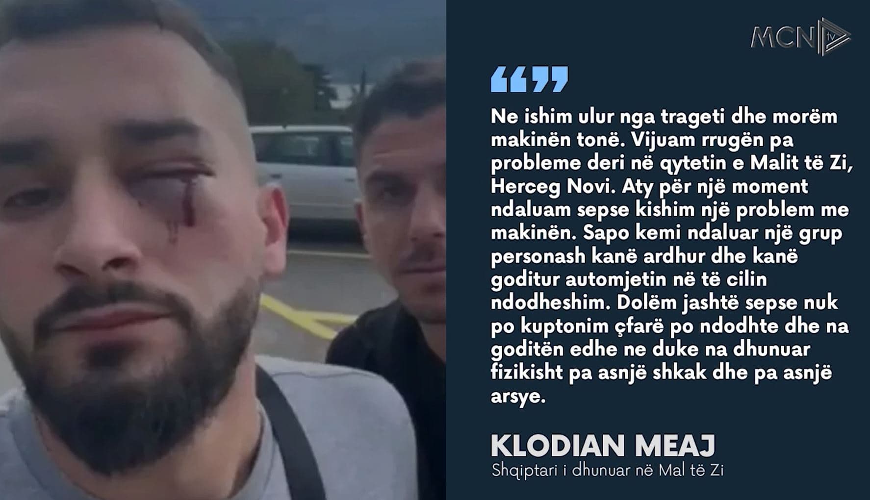 “Flamuri, shkak i dhunimit të tre shqiptarëve”/ Dëshmia e Klodian Meaj: Nuk i provokuam, na u prish makina (VIDEO)