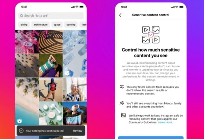Meta aktivizon kufizime më të rrepta për përmbajtjen që të rinjtë mund të hasin në Instagram dhe Facebook