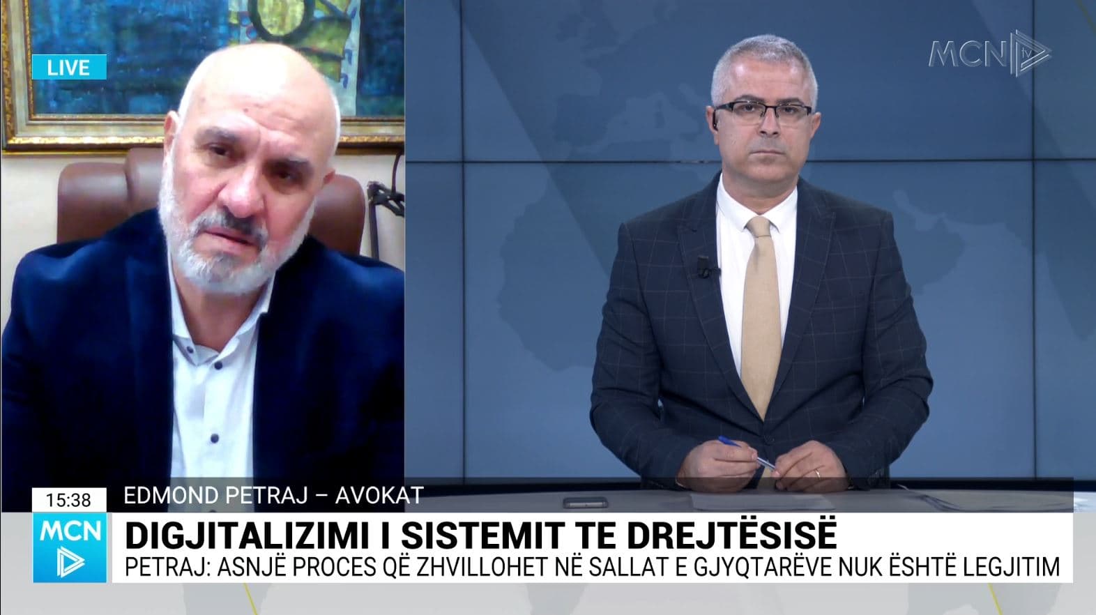 Petraj: Gjykatat kanë probleme të tjera, jo me digjitalizimin. Harta e re ka krijuar mbivendosje dhe vonesa 