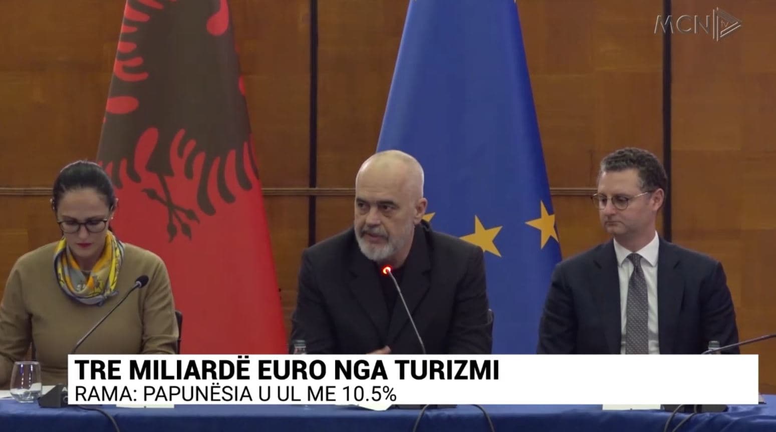 Tre miliardë euro nga turizmi/ Rama: Papunësia u ul me 10.5% (VIDEO)