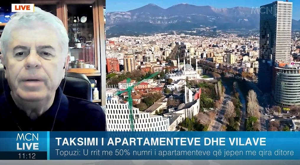 Taksimi i apartamenteve me qira ditore/ Topuzi: Informaliteti ka qenë 48 për qind! Duhej TVSH-ja dhe vënia e industrisë në binarë (VIDEO)