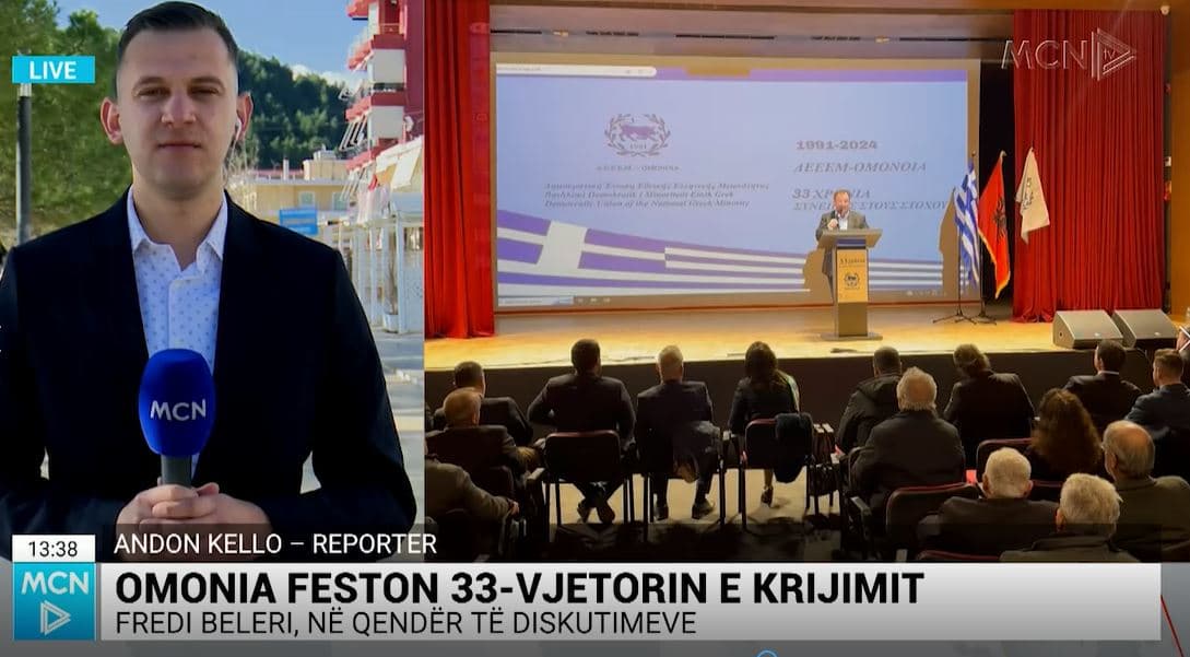 Omonia feston 33-vjetorin/ Kello: Kryetemë Beleri, Athina e vendosur të mos bëjë asnjë hap pas për betimin e tij  (VIDEO)