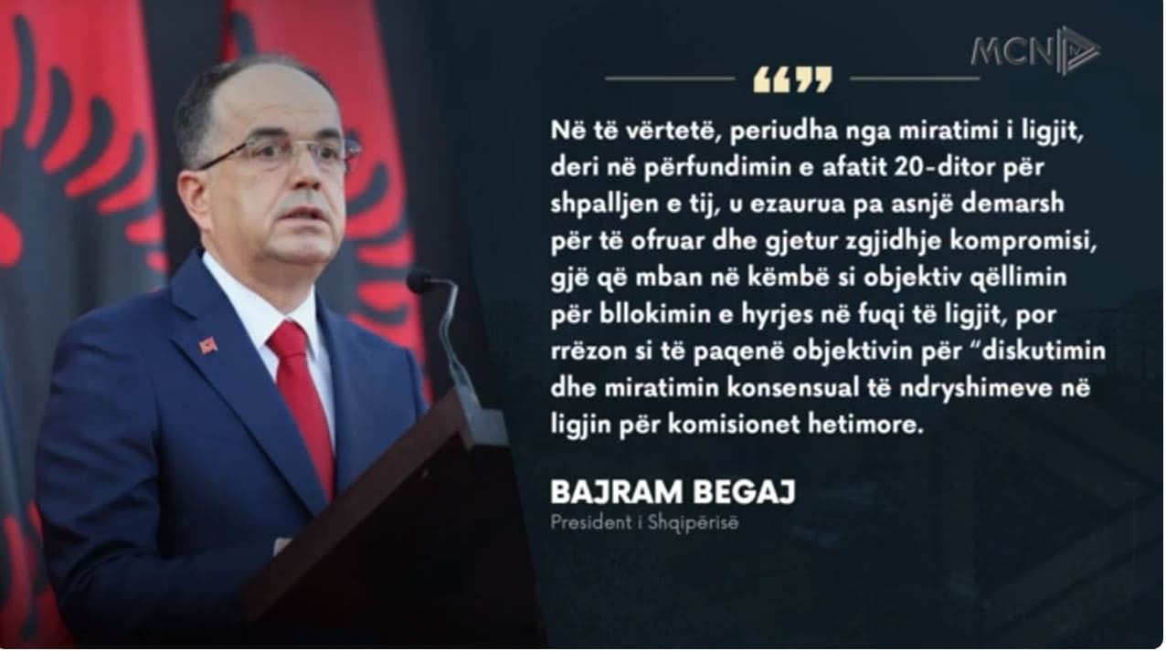   Begaj “vulos” komisionet hetimore. Rrëzon opozitën: U miratua me procedurë të rregullt (VIDEO)