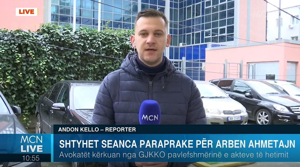 Avokati kërkoi rihetim, GJKKO shtyn për në 2 shkurt seancën ndaj Arben Ahmetajt (VIDEO)
