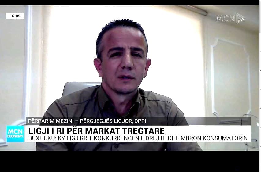 Mezini: Ligji për markat tregtare synon edhe mbrojtjen ndërkombëtare të markave 