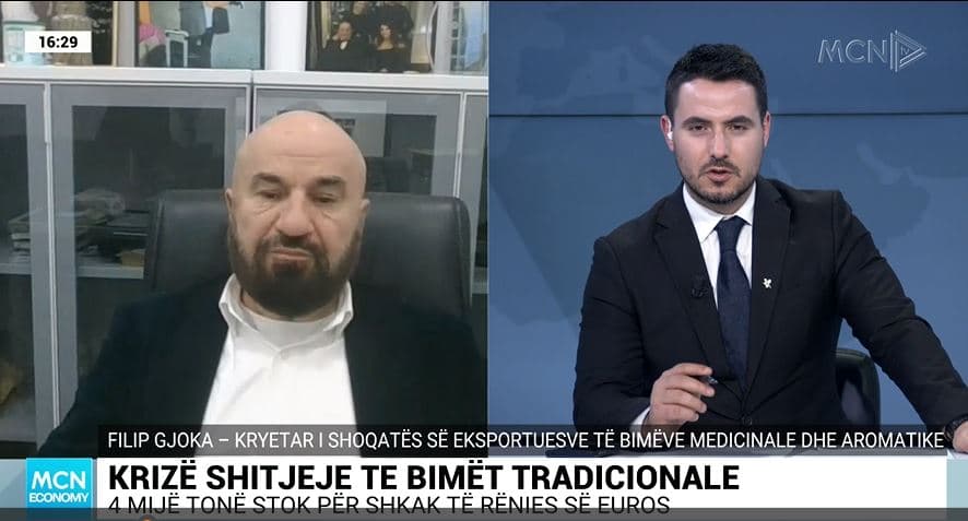 Gjoka: 12 mijë ton stok bimë medicinale në magazina, eksportuesit e vegjël se përballojnë dot këtë krizë