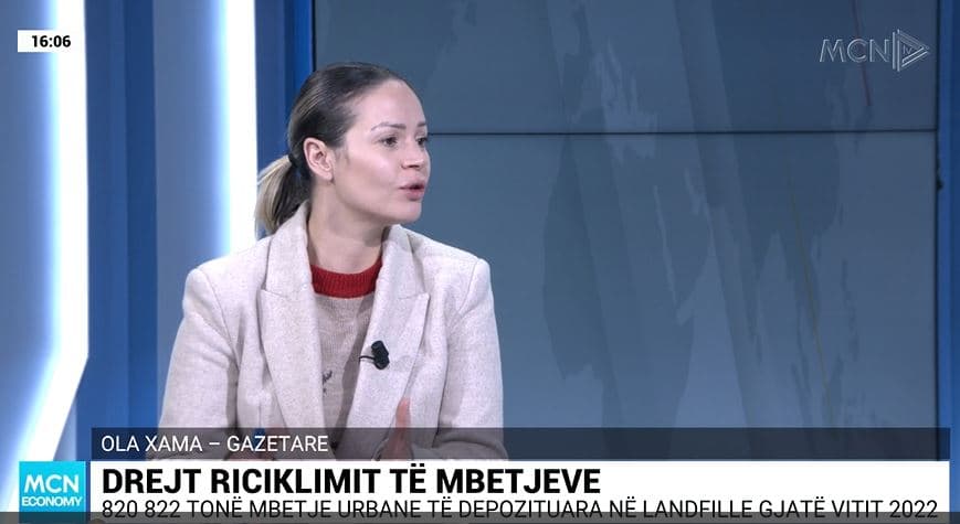 Xama: 85% e mbetjeve duhet të shkojnë për riciklim, djegia dhe incenerimi kanë kosto të lartë mjedisore