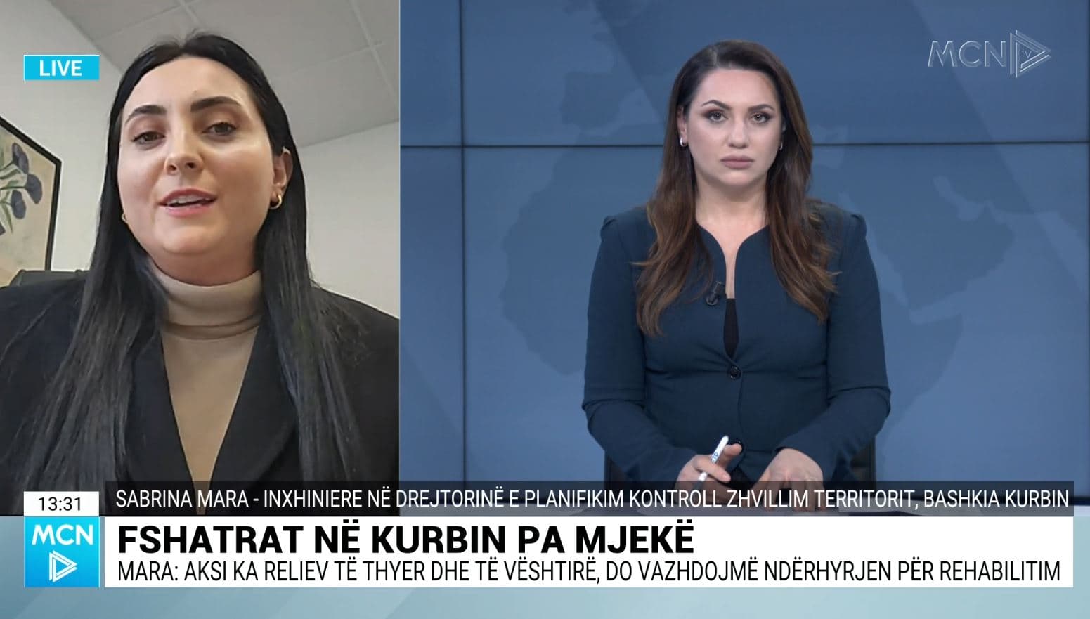 Dy fshatra në Kurbin pa mjekë/ Mara: Shkak dëmtimi i rrugës, do punohet për rehabilitimin e saj (VIDEO) 