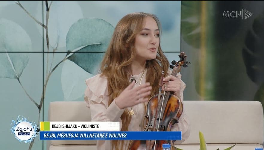Bejbi Shijaku, mësuesja vullnetare e violinës: Ndihem e plotësuar, primare për mua janë koncertet