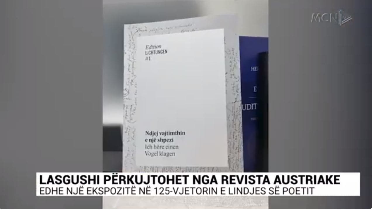 Lasgushi përkujtohet nga revista austriake/ Edhe një ekspozitë në 125-vjetorin e lindjes së poetit (VIDEO)