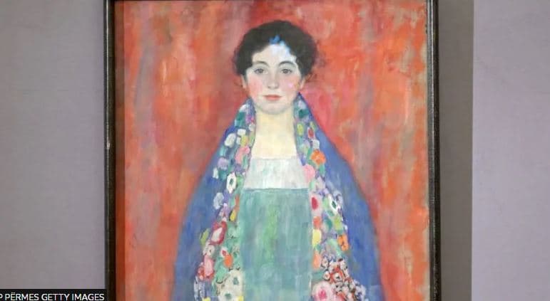 Gjendet pas gati 100 vjetësh piktura e Gustav Klimt