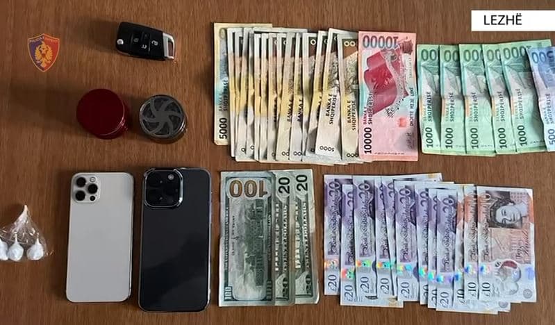 Kapen me kokainë dhe kanabis gati për shitje, dy të arrestuar në Lezhë e Shëngjin