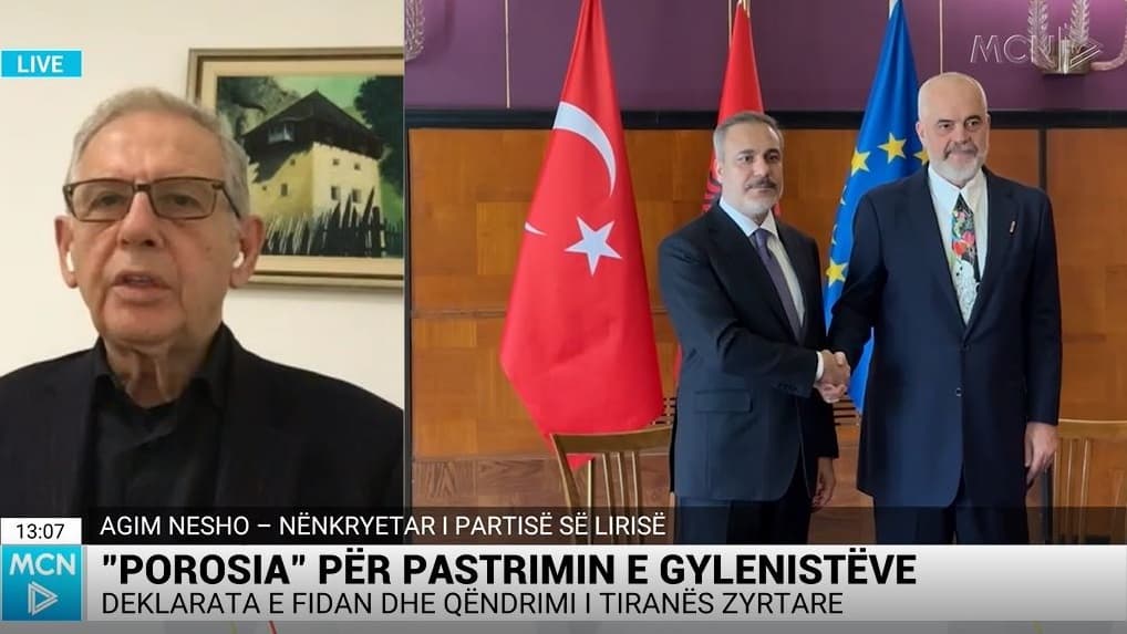 “Porosia” për pastrimin e gylenistëve/ Nesho: Rama vasal i Erdoganit, por e fsheh sepse ka frikë nga Perëndimi (VIDEO)