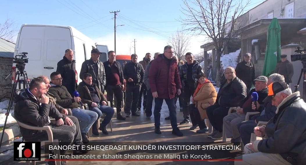"Rama të mbajë popullin!" Banorët e Sheqerasit kundër investitorit strategjik (VIDEO)
