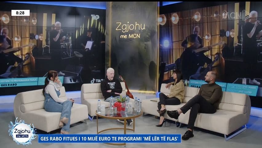 Këngëtari i parë albin në Shqipëri, Ges Rabo: Nuk tërhiqem as kur dështoj, famën dua ta fitoj me hapa të thjeshtë