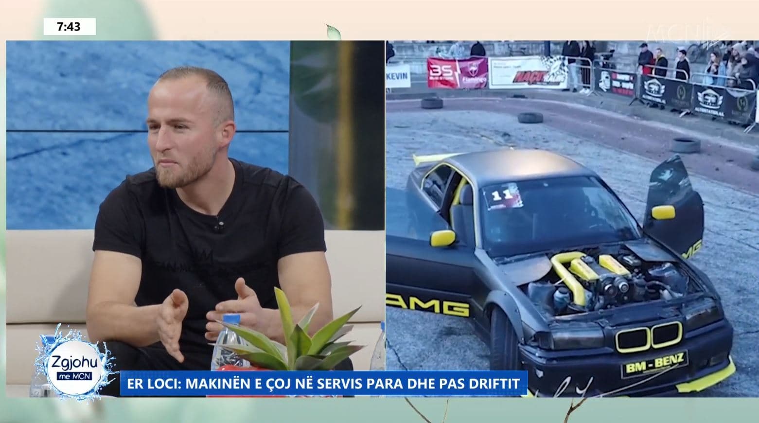 Piloti profesionist i driftit me makinë Bmw me motor Benzi: Do servis para dhe pas, sport me rrezik nëse e praktikon në rrugë